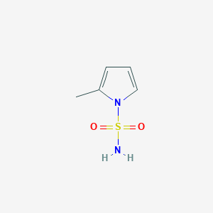 molecular formula C5H8N2O2S B13333329 2-Methyl-1H-pyrrole-1-sulfonamide 