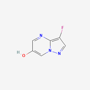 3-Fluoropyrazolo[1,5-a]pyrimidin-6-ol