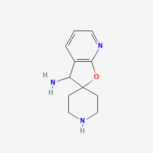 3H-Spiro[furo[2,3-b]pyridine-2,4'-piperidin]-3-amine