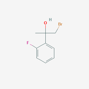 1-Bromo-2-(2-fluorophenyl)propan-2-ol