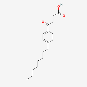 molecular formula C18H26O3 B1333350 4-(4-辛基苯基)-4-氧代丁酸 CAS No. 64779-10-8