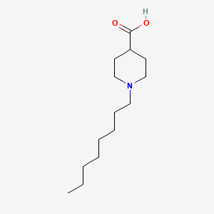 1-Octylpiperidine-4-carboxylic acid