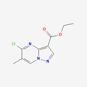 Ethyl 5-chloro-6-methylpyrazolo[1,5-a]pyrimidine-3-carboxylate