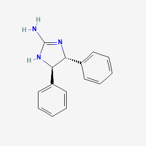 (4R,5R)-4,5-diphenyl-4,5-dihydro-1H-imidazol-2-amine