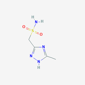 (5-methyl-4H-1,2,4-triazol-3-yl)methanesulfonamide