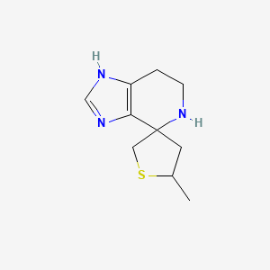 5'-Methyl-3,5,6,7-tetrahydrospiro[imidazo[4,5-c]pyridine-4,3'-thiolane]