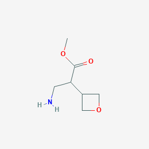 Methyl 3-amino-2-(oxetan-3-yl)propanoate