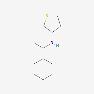 N-(1-cyclohexylethyl)thiolan-3-amine