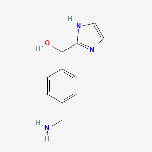 (4-(Aminomethyl)phenyl)(1H-imidazol-2-yl)methanol