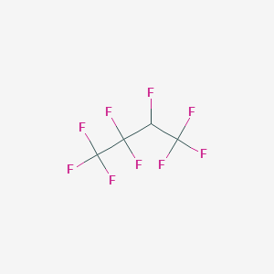 molecular formula C4HF9 B1333371 1,1,1,2,2,3,4,4,4-壬氟丁烷 CAS No. 680-17-1
