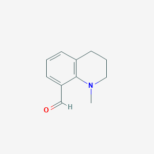 1-Methyl-1,2,3,4-tetrahydroquinoline-8-carbaldehyde