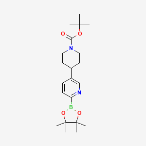 5-(1-Boc-4-piperidyl)pyridine-2-boronic Acid Pinacol Ester