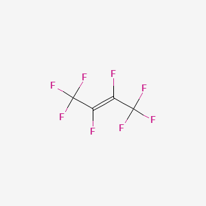molecular formula C4F8 B1333372 Octafluoro-2-butene CAS No. 360-89-4