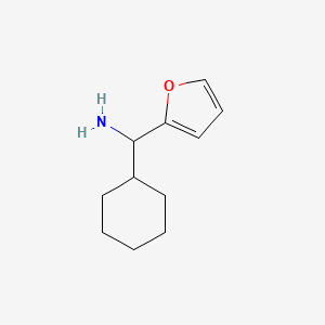 Cyclohexyl(furan-2-yl)methanamine