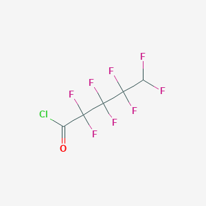 molecular formula C5HClF8O B1333374 5H-Octafluoropentanoyl chloride CAS No. 376-71-6