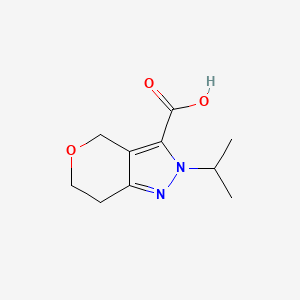 2-Isopropyl-2,4,6,7-tetrahydropyrano[4,3-c]pyrazole-3-carboxylic acid