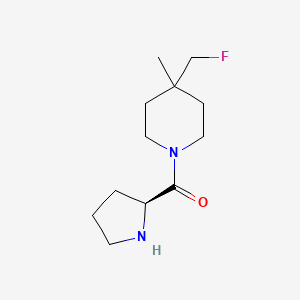 (S)-4-(Fluoromethyl)-4-methyl-1-prolylpiperidine