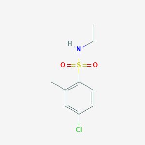 4-Chloro-N-ethyl-2-methylbenzene-1-sulfonamide