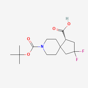 (R)-8-(tert-Butoxycarbonyl)-3,3-difluoro-8-azaspiro[4.5]decane-1-carboxylic acid