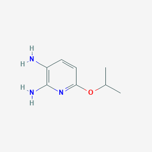 6-(Propan-2-yloxy)pyridine-2,3-diamine