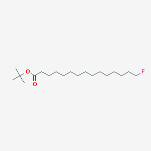 molecular formula C19H37FO2 B13333871 tert-Butyl 15-fluoropentadecanoate 