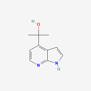 2-(1H-Pyrrolo[2,3-b]pyridin-4-yl)propan-2-ol