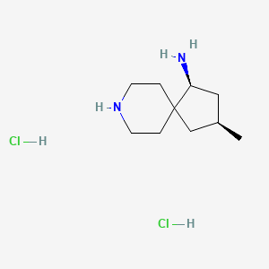 (1S,3S)-3-Methyl-8-azaspiro[4.5]decan-1-amine dihydrochloride