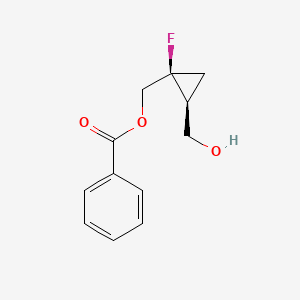 ((1S,2S)-1-Fluoro-2-(hydroxymethyl)cyclopropyl)methyl benzoate