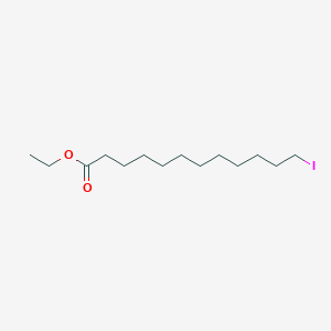 molecular formula C14H27IO2 B13333990 Ethyl 12-iodododecanoate 