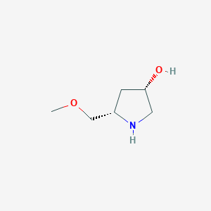 (3S,5S)-5-(Methoxymethyl)pyrrolidin-3-ol