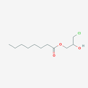 3-Chloro-2-hydroxypropyl octanoate