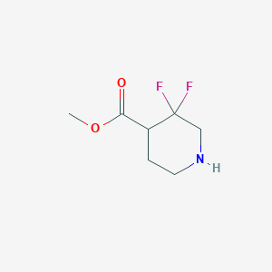 Methyl 3,3-difluoropiperidine-4-carboxylate