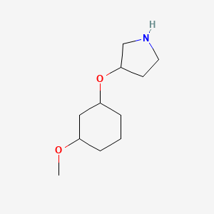 3-((3-Methoxycyclohexyl)oxy)pyrrolidine