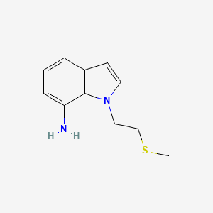 1-[2-(Methylsulfanyl)ethyl]-1H-indol-7-amine