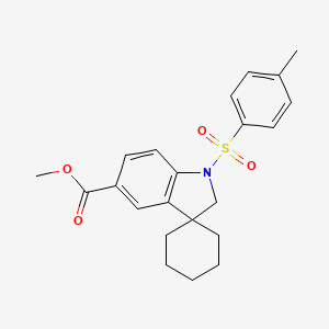 Methyl 1'-tosylspiro[cyclohexane-1,3'-indoline]-5'-carboxylate