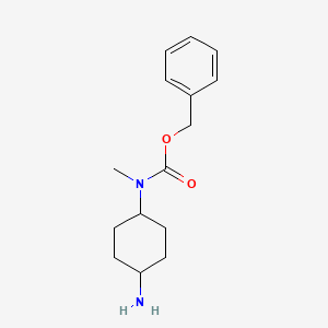 Rel-benzyl ((1s,4s)-4-aminocyclohexyl)(methyl)carbamate