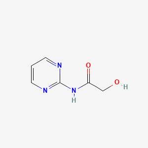 2-Hydroxy-N-(pyrimidin-2-yl)acetamide