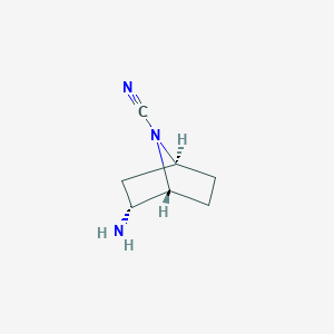 (1R,2R,4S)-2-Amino-7-azabicyclo[2.2.1]heptane-7-carbonitrile