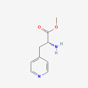 Methyl (R)-2-amino-3-(pyridin-4-yl)propanoate