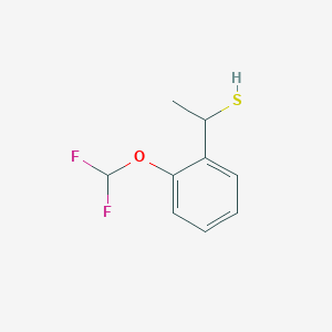 1-[2-(Difluoromethoxy)phenyl]ethane-1-thiol