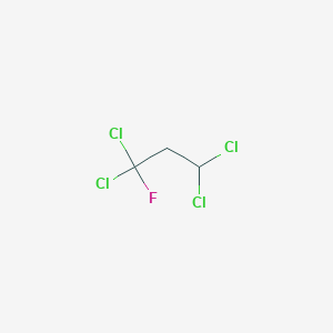 molecular formula C3H3Cl4F B1333438 1,1,3,3-Tetrachloro-1-fluoropropane CAS No. 175897-94-6