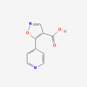 5-(Pyridin-4-yl)isoxazole-4-carboxylic acid