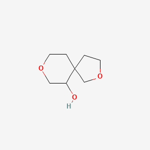 molecular formula C8H14O3 B13334383 2,8-Dioxaspiro[4.5]decan-6-ol 