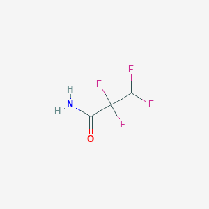 molecular formula C3H3F4NO B1333442 2,2,3,3-四氟丙酰胺 CAS No. 2069-86-5