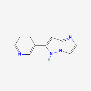 6-(pyridin-3-yl)-1H-imidazo[1,2-b]pyrazole