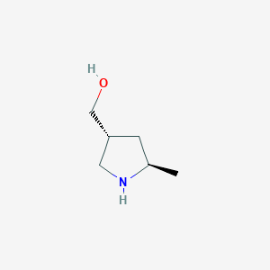 Rel-((3R,5R)-5-methylpyrrolidin-3-yl)methanol