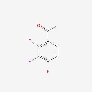 molecular formula C8H5F3O B1333446 2',3',4'-Trifluoroacetophenone CAS No. 243448-15-9