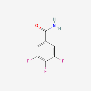 molecular formula C7H4F3NO B1333450 3,4,5-三氟苯甲酰胺 CAS No. 78324-75-1
