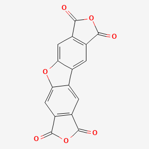 molecular formula C16H4O7 B13334500 6,11,16-trioxapentacyclo[10.7.0.02,10.04,8.014,18]nonadeca-1(19),2,4(8),9,12,14(18)-hexaene-5,7,15,17-tetrone 