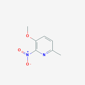 molecular formula C7H8N2O3 B1333460 3-甲氧基-6-甲基-2-硝基吡啶 CAS No. 24015-98-3